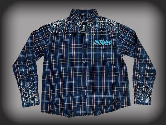 UNTAMED Rhinestone Flannels