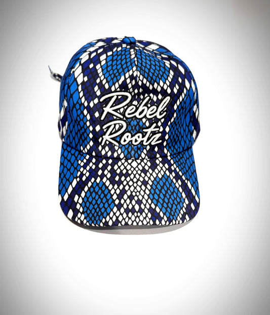 Rebel Rootz Snakeskin Strapback Hat