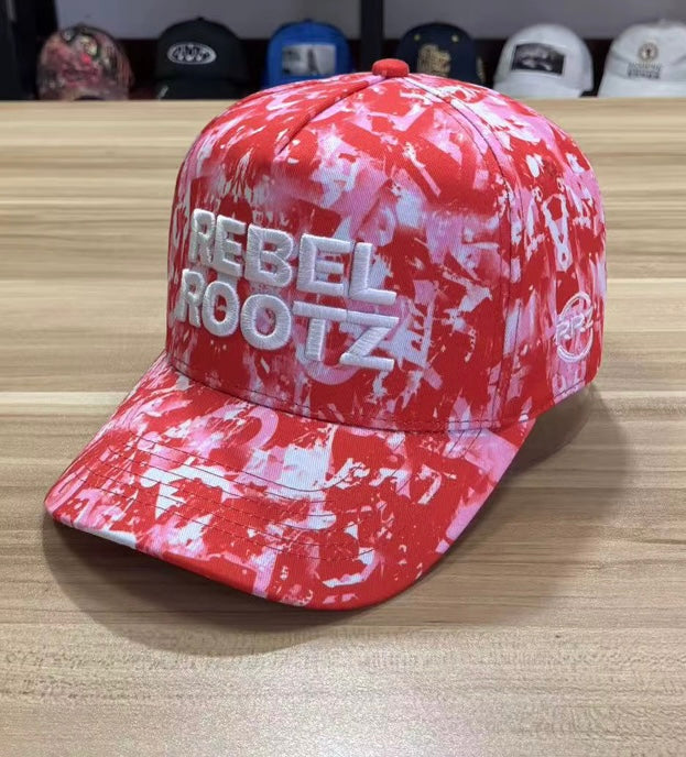 Rule Breaker Pink Wash A-Frame Hat