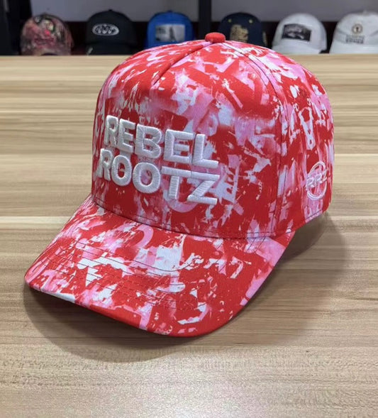 Rule Breaker Pink Wash A-Frame Hat