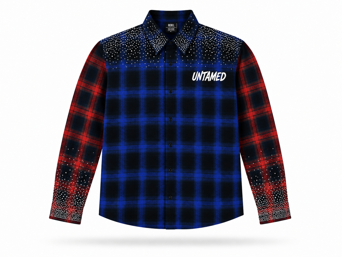 UNTAMED Rhinestone Flannels