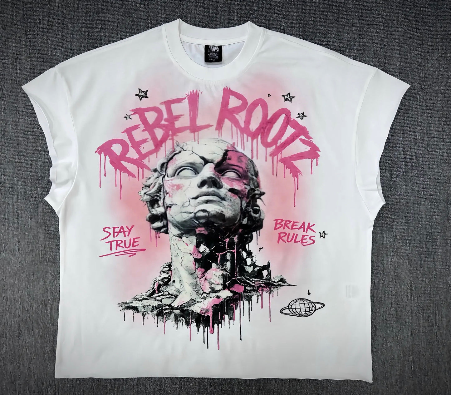 Rule Breaker Cut-off Tee