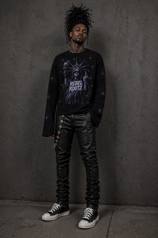 Untamed & Unchained Liberty Waffle Knit